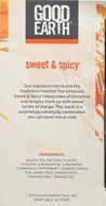 Good Earth Sweet &amp; Spicy Caffeine Free Herbal Tea, 18 Tea bags N2