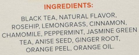 Good Earth Sweet &amp; Spicy Caffeine Free Herbal Tea, 18 Tea bags N4