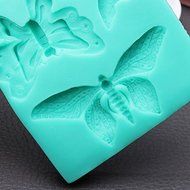 "Bakeware Butterfly Silicone Fondant Cake Mold Soap Mold Chocolate Mould" shopping N6