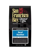 San Francisco Bay Coffee Ground, Decaf Hazelnut, 12 Ounce