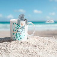 Fred &amp; Friends TEA FOR TWO Infuser and Mug Gift Set, Manatea N2