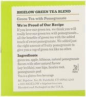 Bigelow Green Tea w/ Pomegranate Tea Bags - 20 ct N3