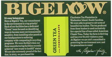 Bigelow Green Tea w/ Pomegranate Tea Bags - 20 ct N4