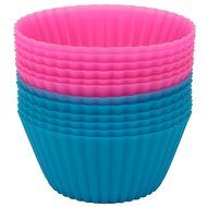 Precision Kitchenware - Pack of 12 Premium Silicone Baking Cups - Lifetime Guarantee N5