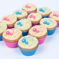 Precision Kitchenware - Pack of 12 Premium Silicone Baking Cups - Lifetime Guarantee N6