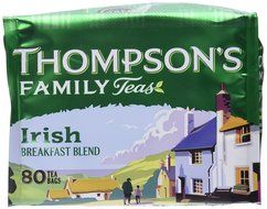 Punjana Tea Ltd Tea, Irish Breakfast, 80-Count (Pack of 4)