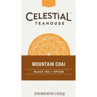Celestial Seasonings Mountain Chai Tea, 20 Count (Pack of 6)