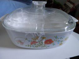 Corning Wildflower 2 Quart Casserole with Lid