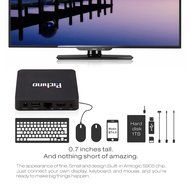 2016 Newest Richino I9N Android 6.1 Kodi 16.0 Amlogic 905X Quad Core 1GB + 8GB Tv Box 3D Wifi Fully Loaded HD... N4