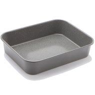 casaWare Ceramic Coated NonStick Lasagna/Roaster Pan 13 x 10 x 3-Inch (Cream/Red) N3