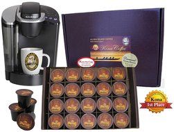 Keurig 2.0, 100% Kona Coffee K-cups, Private Reserve Diamond Pure Kona, for Keurig 2.0, Box of 20 K-cups N13
