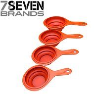 78Seven Silicone Bakeware Measuring Spoons and Cups Baking Set Bundle with 9-Piece Measuring Cup Set and Measuring... N2