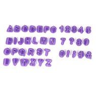 uxcell Alphabet Number Design Cake Biscuit Baking Mould Cookie Cutter 40 in 1