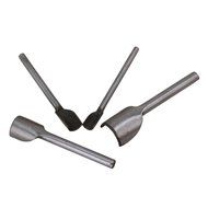 CNBTR Durable 10-40mm Cutter size Leather Craft Half-Round Cutter Semicircle Punch Set of 7 N2