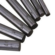 CNBTR Durable 10-40mm Cutter size Leather Craft Half-Round Cutter Semicircle Punch Set of 7 N4