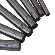 CNBTR Durable 10-40mm Cutter size Leather Craft Half-Round Cutter Semicircle Punch Set of 7 N7