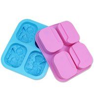 Cake Mold, YORIKIN Silicone Muffin Cups Handmade Soap Molds Biscuit Chocolate Ice Cake Baking Mold Cake Pan N4