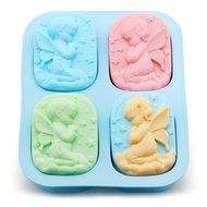 Cake Mold, YORIKIN Silicone Muffin Cups Handmade Soap Molds Biscuit Chocolate Ice Cake Baking Mold Cake Pan N5