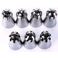 WXLAA Various Shaped DIY Baking School Prevailing Torch Russian Icing Piping Nozzles 3pcs set N7