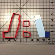 Inhaler 101 Cookie Cutter Set (3 icnhes) N2