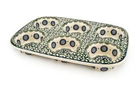 Polish Pottery Maia Muffin Pan