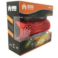 EMB ES900BT-RB Water Resistant Super Loud Portable Bluetooth Speaker - RED on BLACK N8