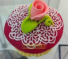 1pcs,38.5cm*28.3cm Large Baking Mat Fondant Silicone Cake Mold Lace Mold Cake Decorating Tools Chocolate Molde... N3