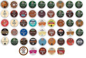 50 Count K Cup Variety Pack - ALL the Top GREEN MOUNTAIN Favorites in one variety pack - 50 Different K Cups -...