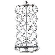 Lily's Home K Cup Holder Carousel for 35 K-Cups in Chrome. K Cup Storage in Style N3