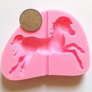 "Bakeware Silicone Horse Fondant Chocolate Mold Mould Cake Decoration" shopping N2