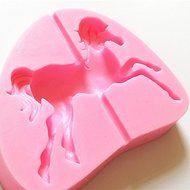 "Bakeware Silicone Horse Fondant Chocolate Mold Mould Cake Decoration" shopping N3
