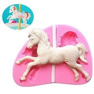"Bakeware Silicone Horse Fondant Chocolate Mold Mould Cake Decoration" shopping N6