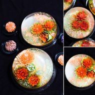 10 PCS Gelatin Art Tools Set -3D Jelly Cake Tools-Create your own unique designs FASTER and EASIER than ever before... N6