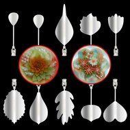 10 PCS Gelatin Art Tools Set -3D Jelly Cake Tools-Create your own unique designs FASTER and EASIER than ever before... N16