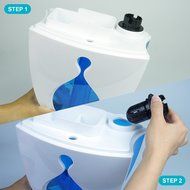 Apalus Ultrasonic Cool Mist Humidifier 1-Gallon Water Tank with Variable Mist Control, Automatic Shut-Off, Soft... N4