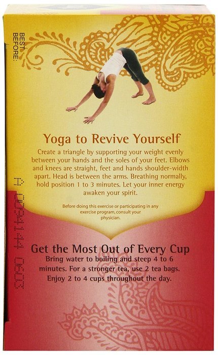 Yogi Raspberry Passion Perfect Energy, 1.27 Ounce Package (16 tea bags) N5