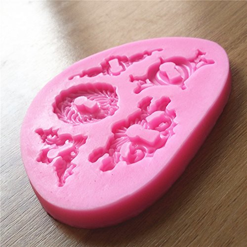 "Silicone Lace Mold Fondant Cake Chocolate Mould Kitchen Baking Decoration Tool" shopping N5