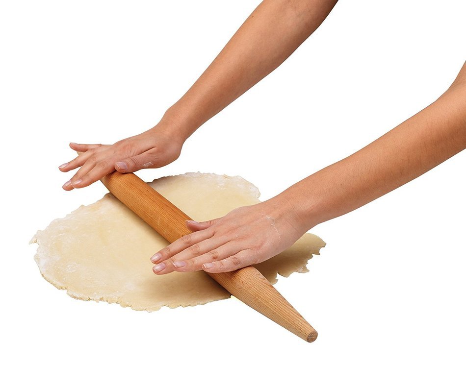 Chef'n PinPair Silicone and French Rolling Pin Set (Cherry) N4