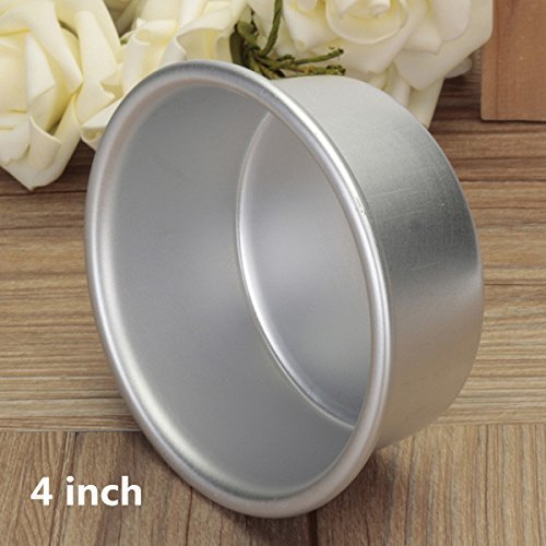 Aluminum Alloy Non Sticky Round Cake Mould Baking Pan Bakeware shopping (8 inch) N6