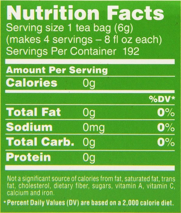 Luzianne Specially Blended for Iced Tea, Decaffeinated Family Sized, 48-Count Tea Bags N5