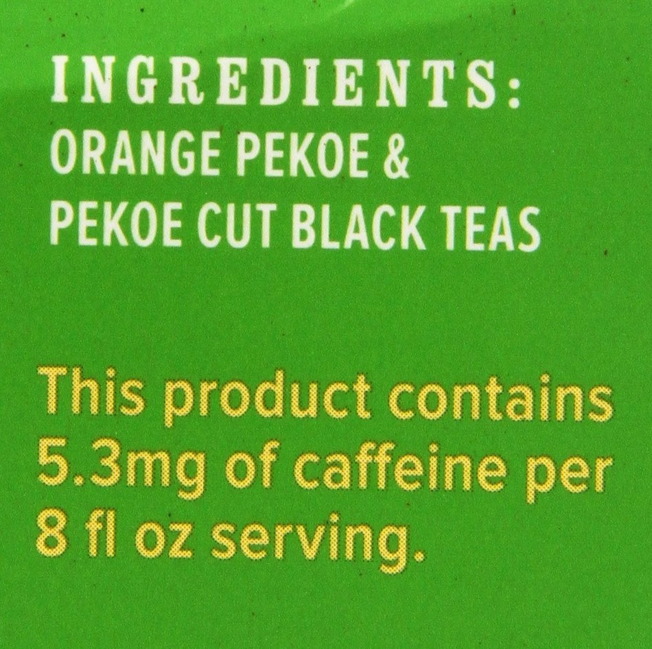 Luzianne Specially Blended for Iced Tea, Decaffeinated Family Sized, 48-Count Tea Bags N6