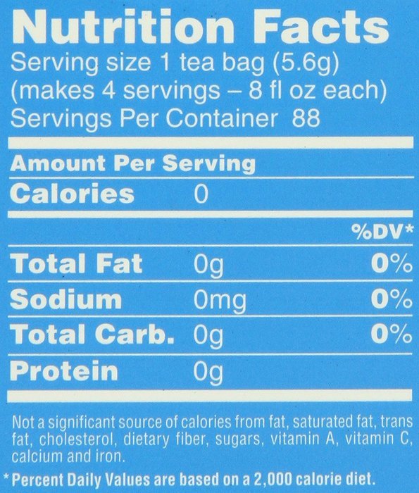 Luzianne Specially Blended for Iced Tea, Decaffeinated Family Sized, 48-Count Tea Bags N22