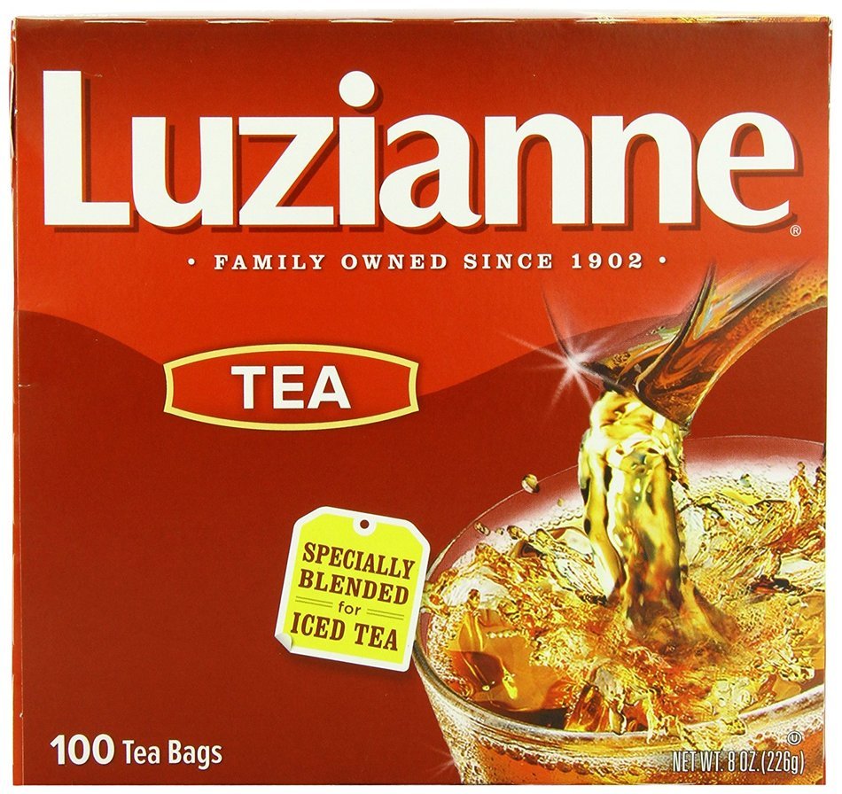 Luzianne Specially Blended for Iced Tea, Decaffeinated Family Sized, 48-Count Tea Bags N24