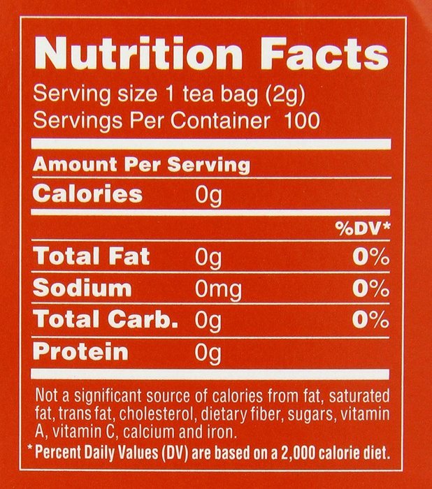 Luzianne Specially Blended for Iced Tea, Decaffeinated Family Sized, 48-Count Tea Bags N28
