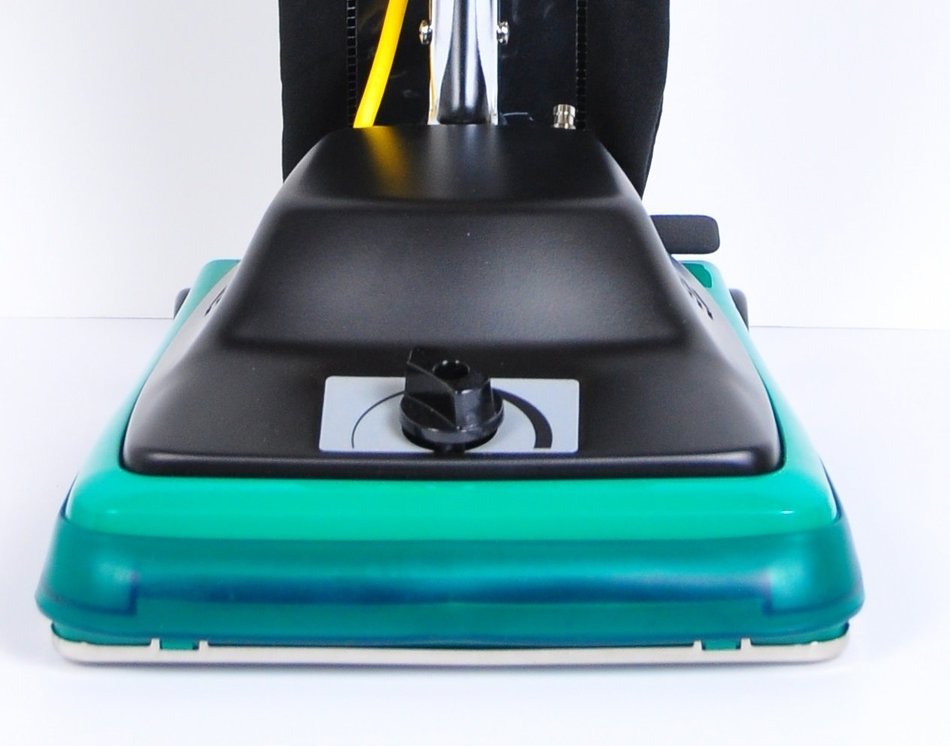 Bissell BigGreen Commercial BG100 ProTough Upright Vacuum with Straight Handle, 870W, 12" Vacuum Width N2