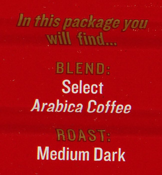 FRENCH MARKET Coffee and Chicory, Medium-Dark Roast, 12 Ounce Can N9