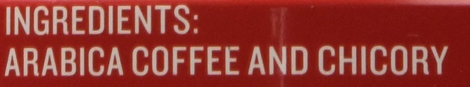 FRENCH MARKET Coffee and Chicory, Medium-Dark Roast, 12 Ounce Can N19