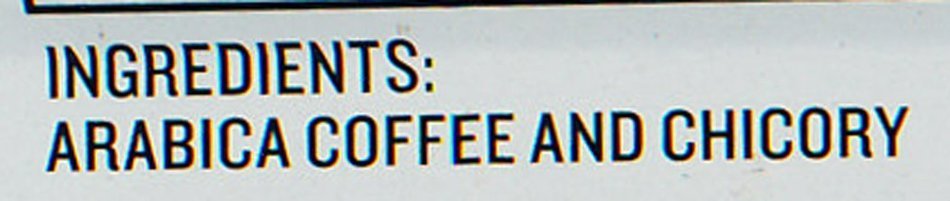 FRENCH MARKET Coffee and Chicory, Medium-Dark Roast, 12 Ounce Can N24