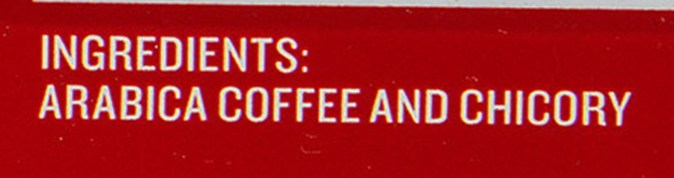 FRENCH MARKET Coffee and Chicory, Medium-Dark Roast, 12 Ounce Can N29