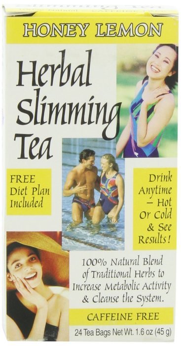 21st Century Slimming Tea, Honey Lemon, 24 Tea Bags, 1.6 Ounce N2